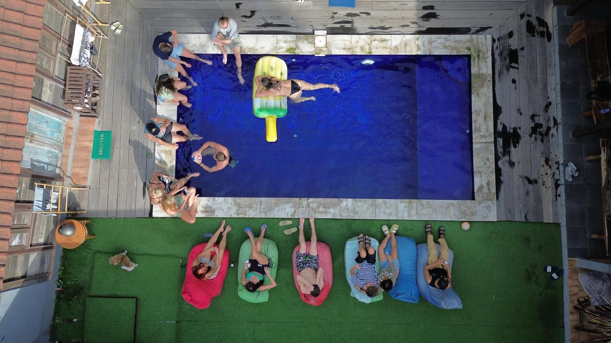The Tipsy Gypsy Hostel Canggu Kültér fotó