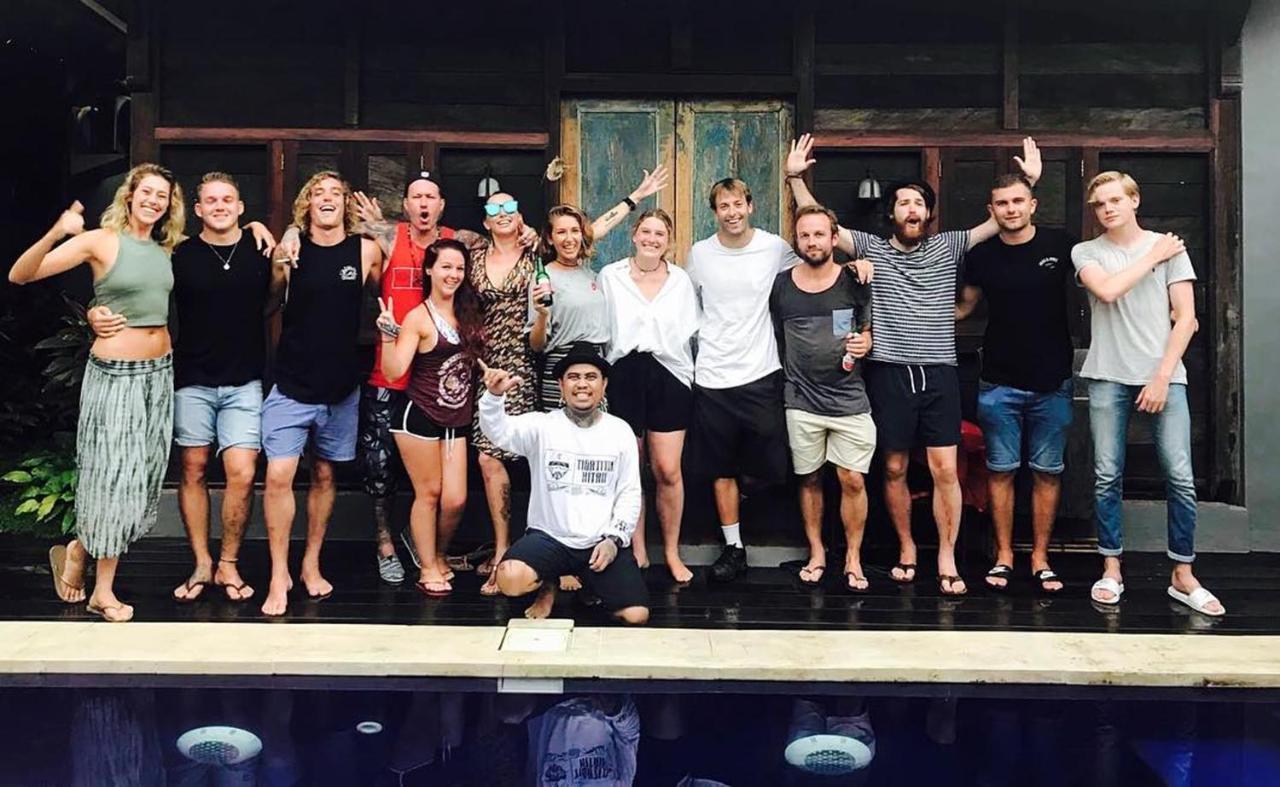 The Tipsy Gypsy Hostel Canggu Kültér fotó